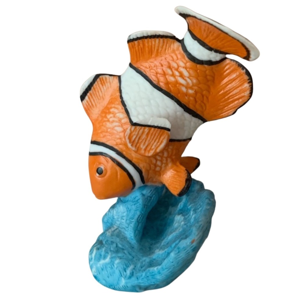 VINTAGE Franklin Mint Jeweled Ocean Tropical Fish Porcelain